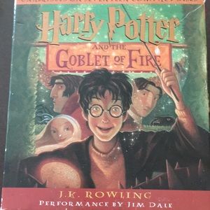 Harry Potter and the Goblet of Fire audiobook CDs